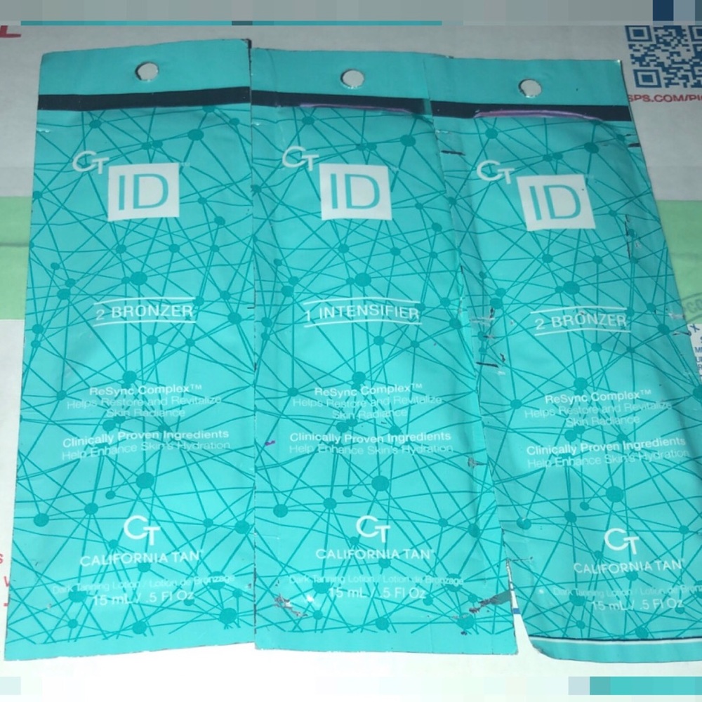 CT ID Tanning Lotion Packets (3)